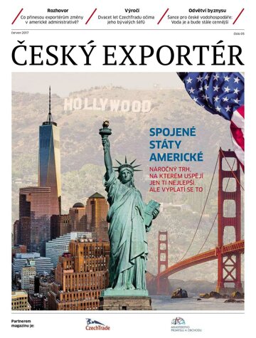 Obálka e-magazínu Ekonom 25 - 22.06.2017 příloha Český exportér