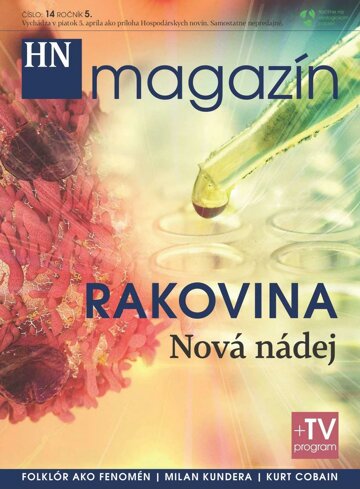 Obálka e-magazínu Prílohy HN magazín číslo: 14 ročník 5.