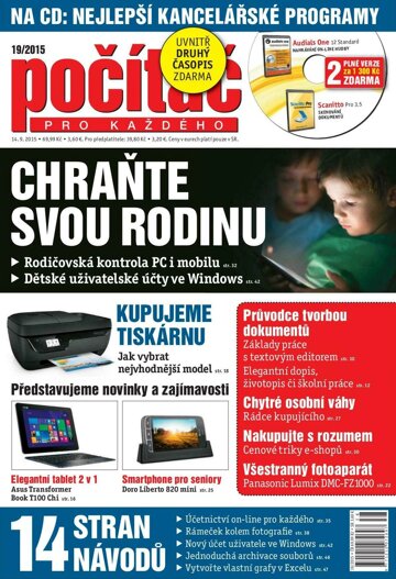 Obálka e-magazínu Počítač pro každého 19/2015