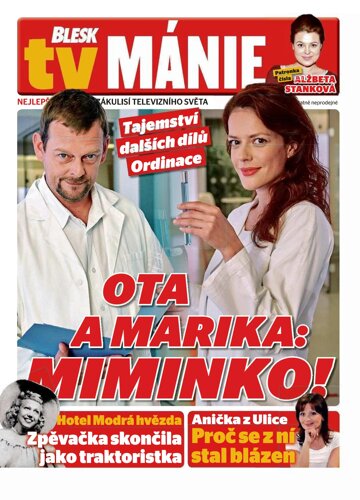 Obálka e-magazínu Blesk Tv manie 20.5.2017