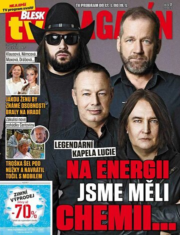 Obálka e-magazínu Blesk Tv magazín - 12.1.2018