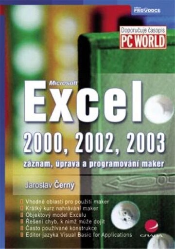 Obálka knihy Excel 2000, 2002, 2003