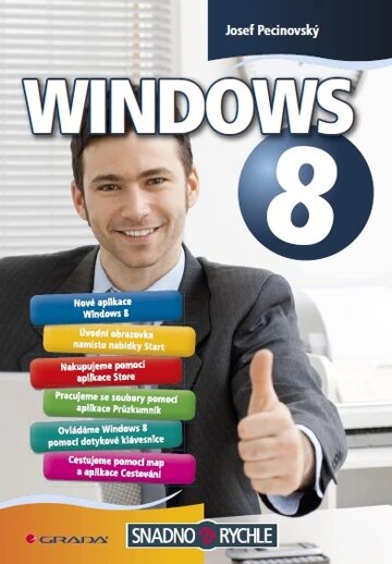 Obálka knihy Windows 8