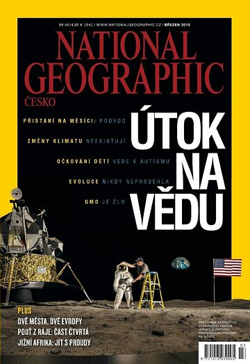 Obálka e-magazínu National Geographic 3/2015
