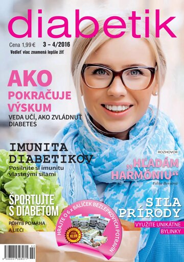 Obálka e-magazínu Diabetik 3-4/2016