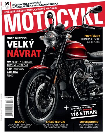 Obálka e-magazínu Motocykl 5/2016