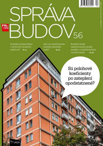 Obálka e-magazínu Správa budov 4/2020