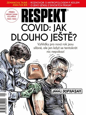 Obálka e-magazínu Respekt 1/2021
