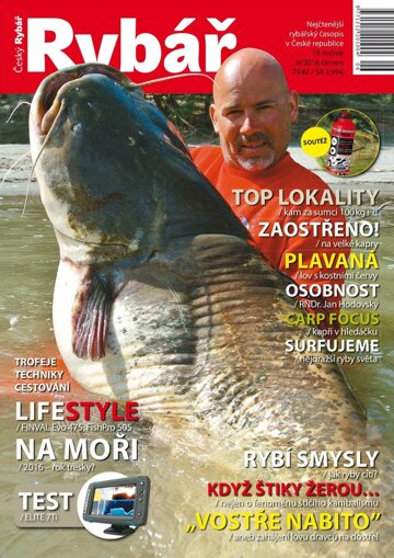 Obálka e-magazínu Český rybář 6/2016