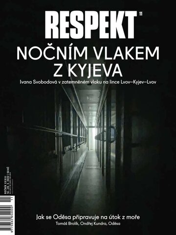 Obálka e-magazínu Respekt 11/2022