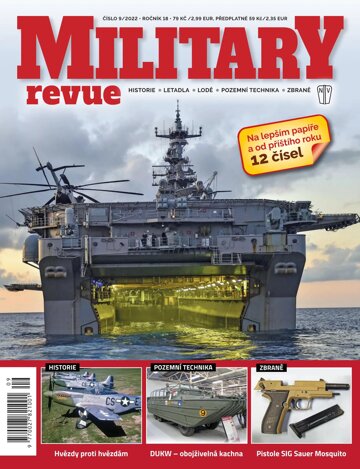 Obálka e-magazínu Military revue 9/2022