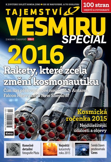 Obálka e-magazínu Tajemství vesmíru SPECIÁL zima 2016