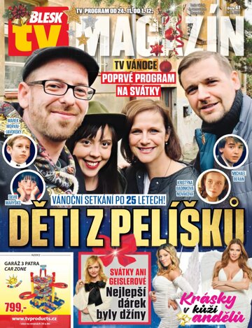Obálka e-magazínu Blesk Tv magazín - 24.11.2023