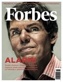 Obálka e-magazínu Forbes 6/2014