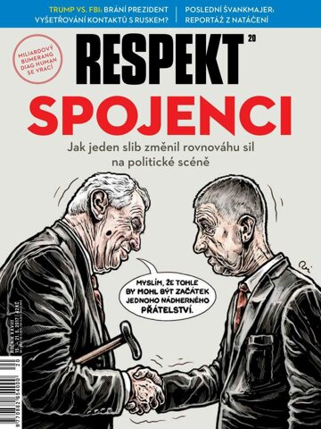 Obálka e-magazínu Respekt 20/2017