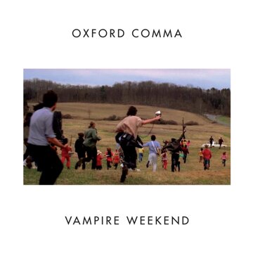Obálka uvítací melodie Oxford Comma