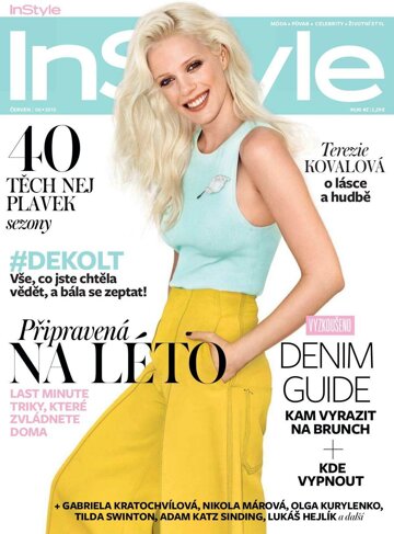 Obálka e-magazínu InStyle 6/2015