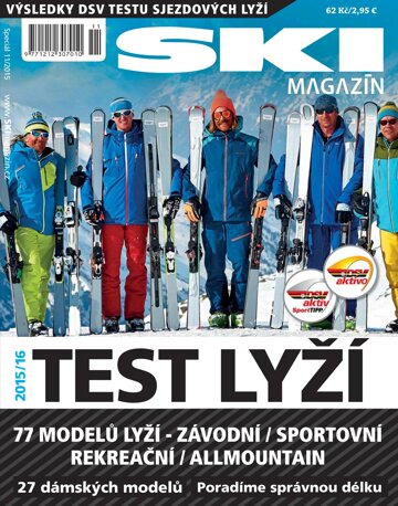 Obálka e-magazínu DSV ski TEST 2015/16