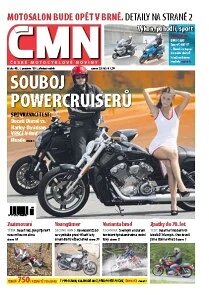 Obálka e-magazínu ČESKÉ MOTOCYKLOVÉ NOVINY 48/2011