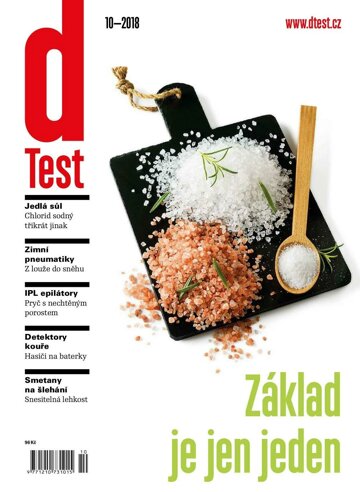 Obálka e-magazínu dTest 10/2018