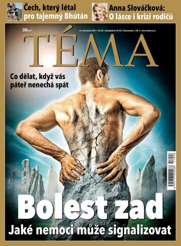 Obálka e-magazínu TÉMA 14.7.2017