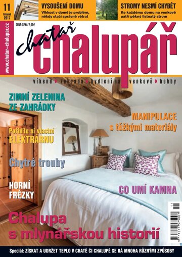 Obálka e-magazínu Chatař Chalupář 11/2017