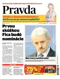 Obálka e-magazínu Pravda 13.3.2012