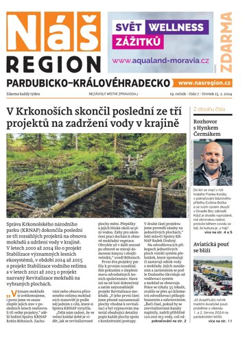Obálka e-magazínu Náš Region - Pardubicko/Královéhradecko 7/2024