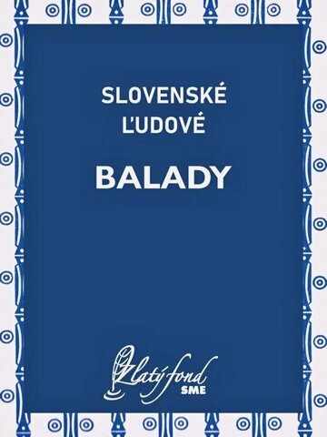 Obálka knihy Slovenské ľudové balady