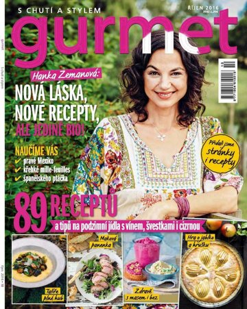 Obálka e-magazínu Gurmet 10/2016