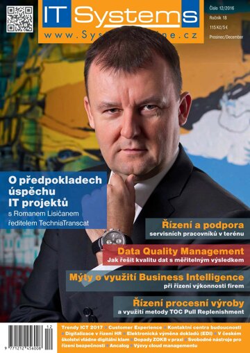 Obálka e-magazínu IT Systems 12/2016