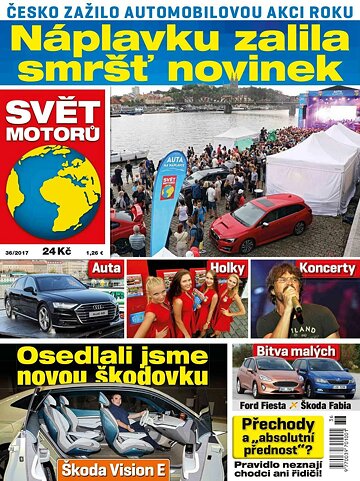 Obálka e-magazínu Svět motorů 4.9.2017