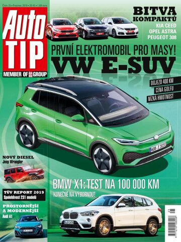 Obálka e-magazínu Auto TIP 25/2018