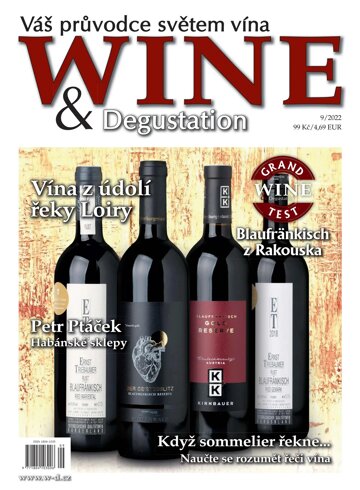 Obálka e-magazínu Wine and Degustation 9/2022