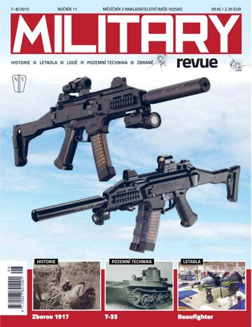 Obálka e-magazínu Military revue 7-8/2015