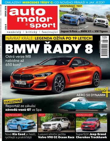 Obálka e-magazínu Auto motor a sport 8