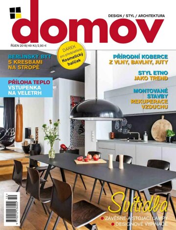 Obálka e-magazínu Domov 10/2018