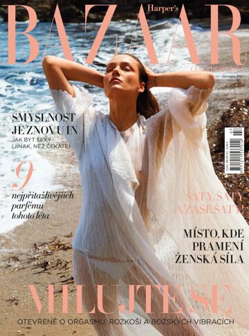 Obálka e-magazínu Harper’s Bazaar 7/2021