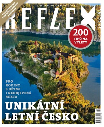 Obálka e-magazínu Unikátní letní Česko