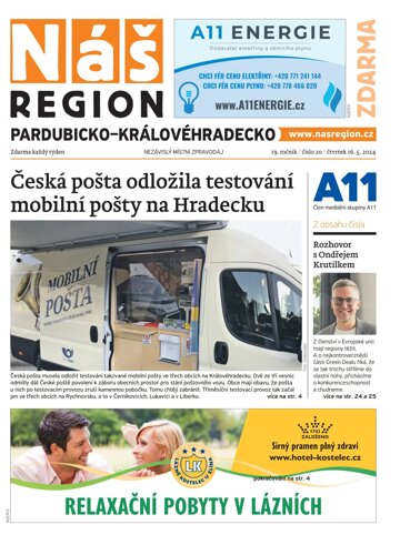 Obálka e-magazínu Náš Region - Pardubicko/Královéhradecko 20/2024