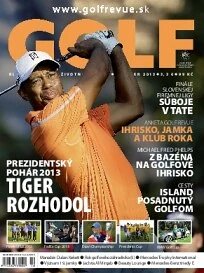 Obálka e-magazínu GOLF revue Október 2013