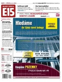 Obálka e-magazínu E15 12.2.2014
