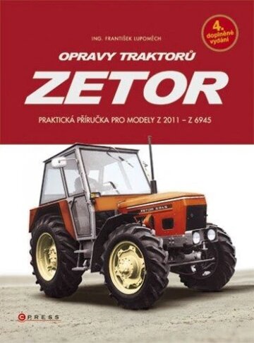 Obálka knihy Opravy traktorů Zetor