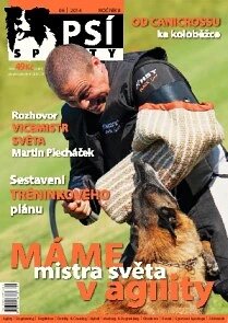 Obálka e-magazínu Psí sporty 6/2014