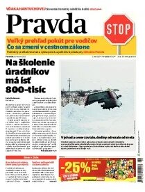 Obálka e-magazínu Pravda 6.2.2012