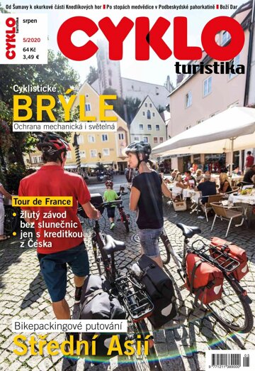 Obálka e-magazínu Cykloturistika 5/2020