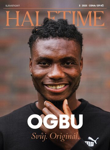 Obálka e-magazínu HALFTIME 12: Ogbu. Svůj. Originál.