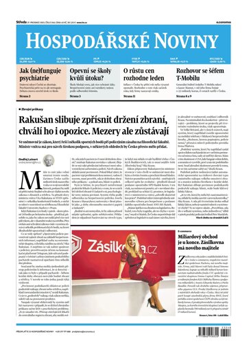 Obálka e-magazínu Hospodářské noviny 248 - 27.12.2023