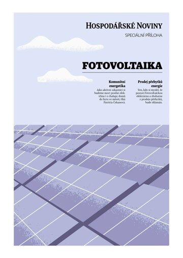Obálka e-magazínu Hospodářské noviny - příloha 084 - 30.4.2024 Fotovoltaika