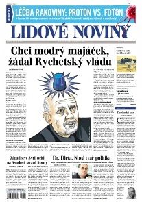 Obálka e-magazínu Lidové noviny 24.9.2014